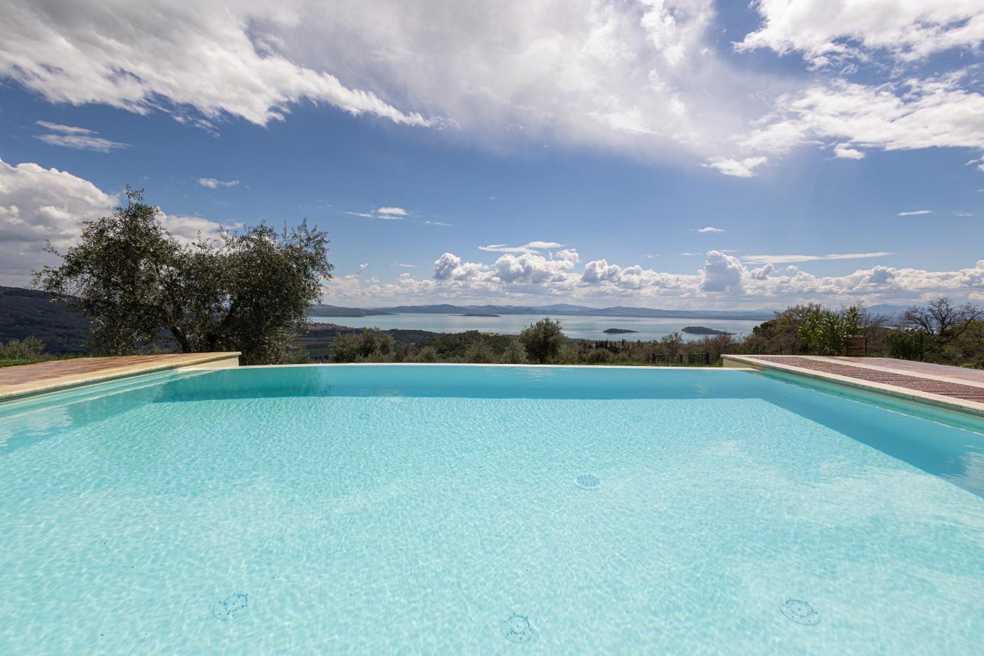 Di Colle In Colle - Country House With Private Pool Туоро-суль-Тразимено Экстерьер фото