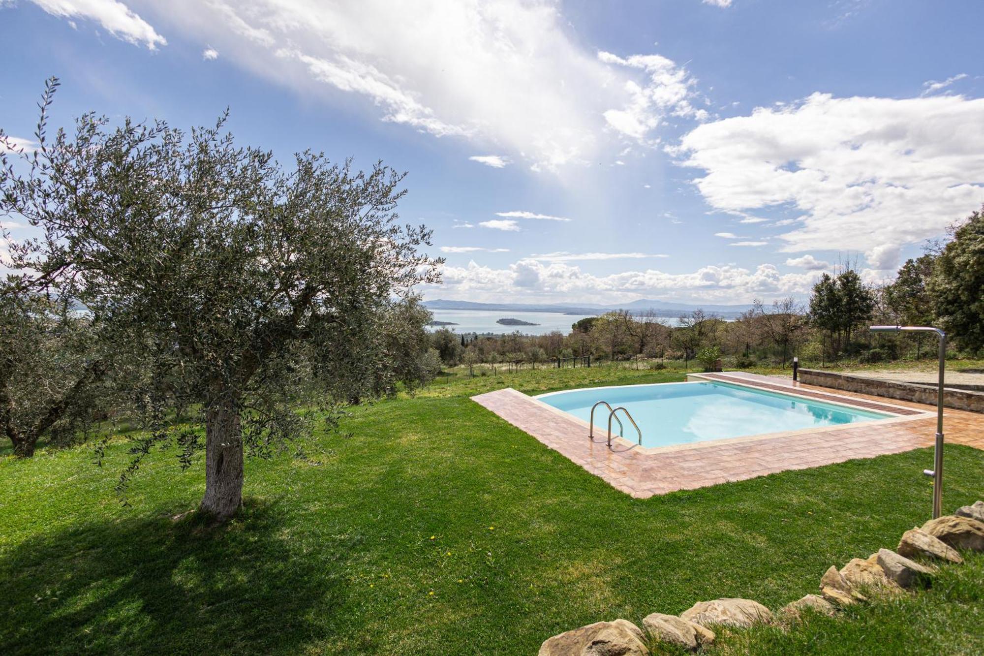 Di Colle In Colle - Country House With Private Pool Туоро-суль-Тразимено Экстерьер фото
